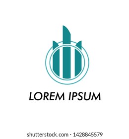 w initial letter for business name logo icon in company