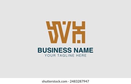 W  initial logo | initial based abstract modern minimal creative logo, vector template image. luxury logotype logo, real estate homie . typography . initials 