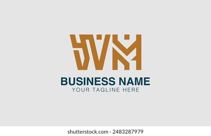 W  initial logo | initial based abstract modern minimal creative logo, vector template image. luxury logotype logo, real estate homie . typography . initials 