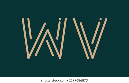 W logotipo inicial | inicial baseado abstrato moderno logotipo criativo mínimo, imagem de modelo vetorial. logotipo logotipo de luxo, imobiliário homie . tipografia . iniciais 