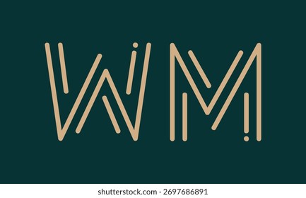 W logotipo inicial | inicial baseado abstrato moderno logotipo criativo mínimo, imagem de modelo vetorial. logotipo logotipo de luxo, imobiliário homie . tipografia . iniciais 