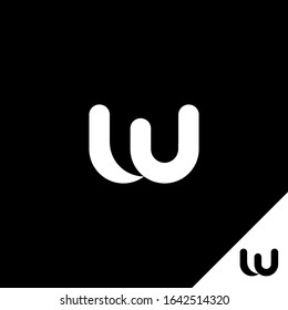 W initial logo design, Letter W Initial logo on round shape. Logo for game, community or business.