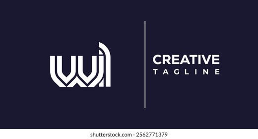 W and L logo design. WL abstract Letters Logo Monogram. This logo design is the process of creating a visual symbol that represents a brand, company, or individual.