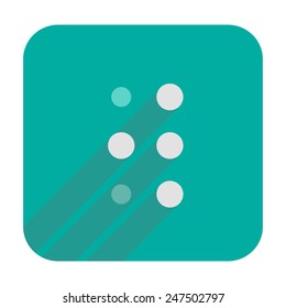 W letter in Braille