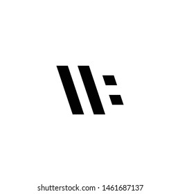 w letter company concept vector logo