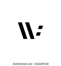 w letter company concept vector logo