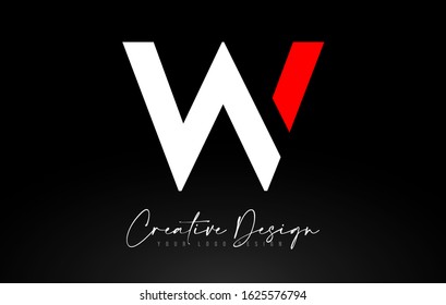 W Letter Icon Design With Creative Modern Look and Teal Background.  Vector Illustration.