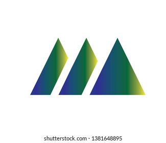 W Letter Icon Vector Logo Template - Vector
