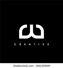 W Letter Initial Logo Design Template Vector Illustration	
