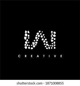 W Letter Initial Logo Design Template Vector Illustration	
