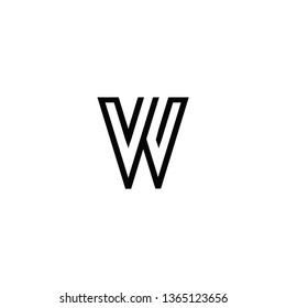 W letter logo