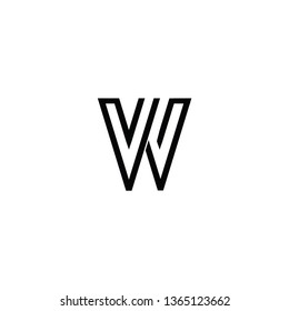 W letter logo