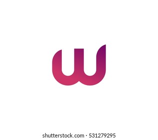 W letter logo