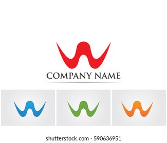 W letter logo