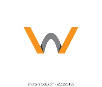 W letter logo