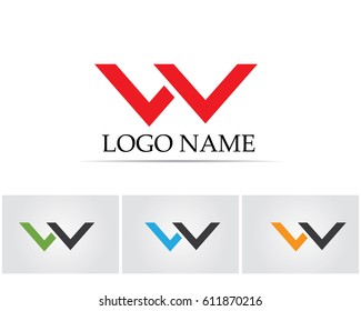 W letter logo