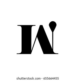 w letter logo