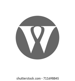 w letter logo