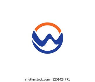 W Letter Logo Business Template Vector icon
