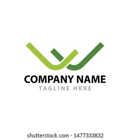 W Letter Logo Business Template Vector icon