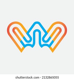 W Letter Logo can be mostly suitable for many businesses, corporate sectors and startup branding, name starting with creative W logotype.