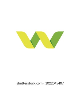 W letter logo design