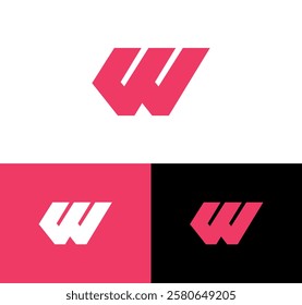 w letter logo design -w logo 