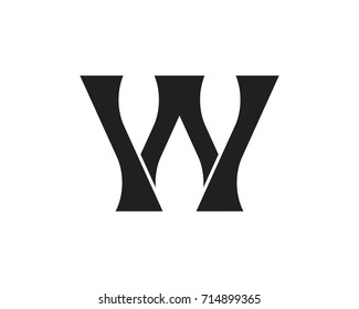 W Letter Logo Design