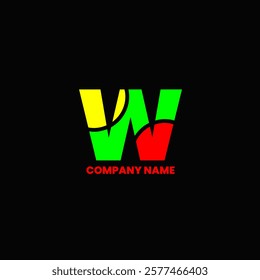 W letter logo design for company