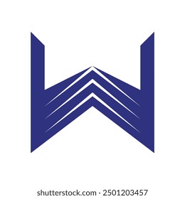 Un concepto de diseño de logotipo de la letra.
