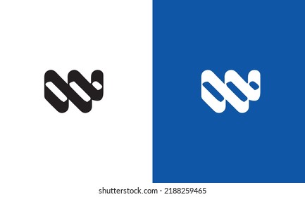 W Letter Logo Design with Creative Modern