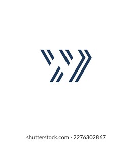 Diseño del logotipo de letra W sobre fondo de lujo. Concepto del logotipo de la letra de la letra del monograma de WW. Diseño de iconos W.	
