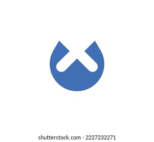 Plantilla de diseño del logotipo de la letra W. Plantilla de diseño de logotipo de carta W creativa. Plantilla mínima de diseño de logotipo W