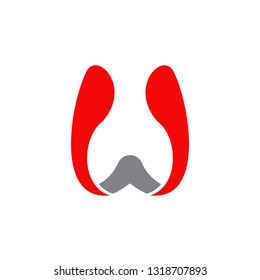 W letter logo design vector template