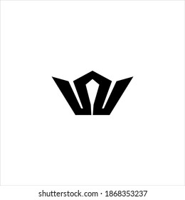 W letter logo design vector.