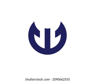 Plantilla vectorial de diseño de logotipo de letra W