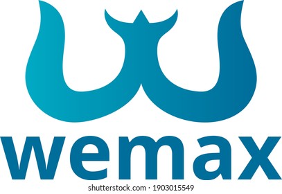 W letter logo free vector