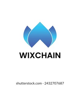 W letter logo icon vector template