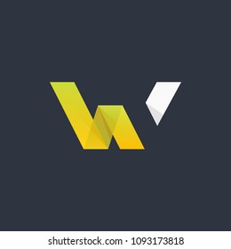 W letter logo idea.