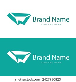 Logotipo de una letra en estilo simple Ilustración de plantilla de marca de producto de lujo