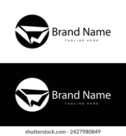 W letter logo in simple style Luxury product brand template illustration