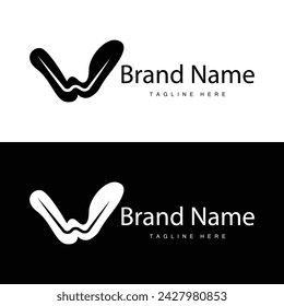 Logotipo de una letra en estilo simple Ilustración de plantilla de marca de producto de lujo