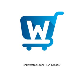 W Letter logo or symbol template design