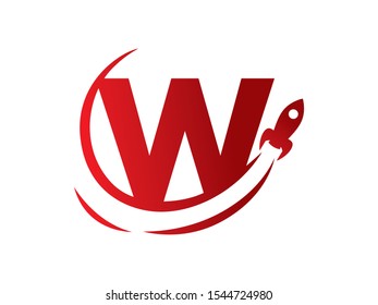 W Letter logo or symbol template design