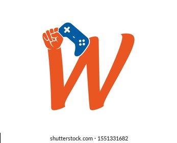 W Letter logo or symbol template design