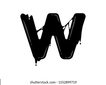 W Letter logo or symbol template design