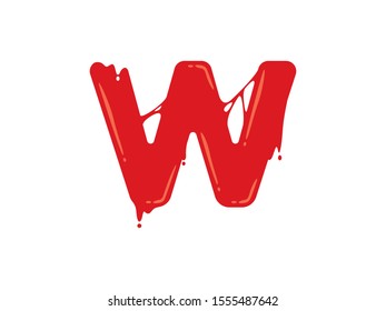 W Letter logo or symbol template design