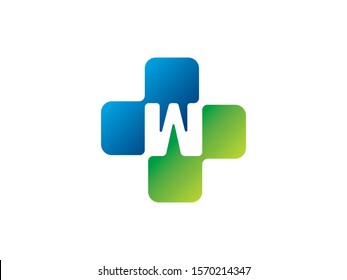 W Letter logo or symbol template design