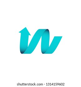 W Letter Logo Template