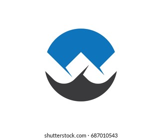 W Letter Logo Template